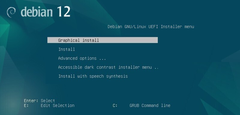 Installationsmodus (UEFI)