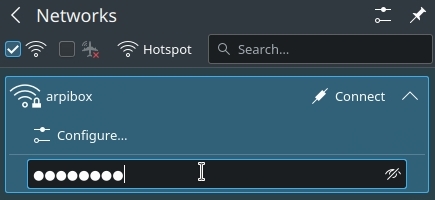 KDE: WLAN - Schlüssel