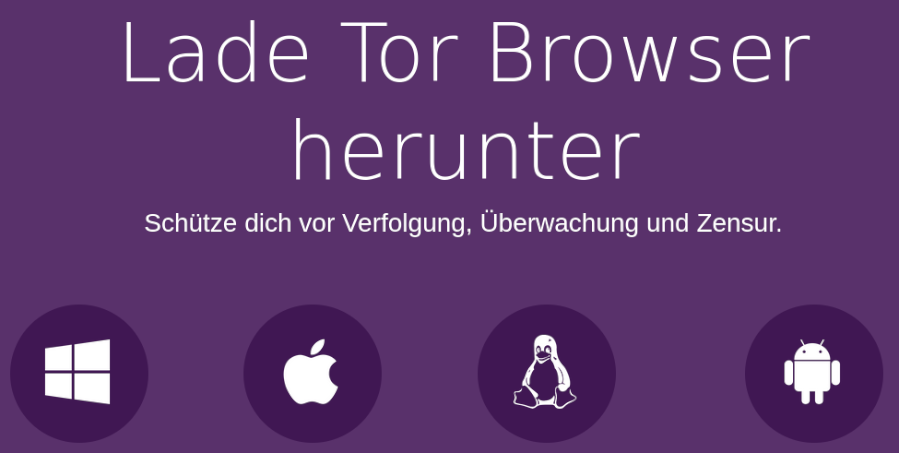 TorBrowser: Installation von der offiziellen Seite