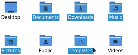 Selection of several non-contiguous items