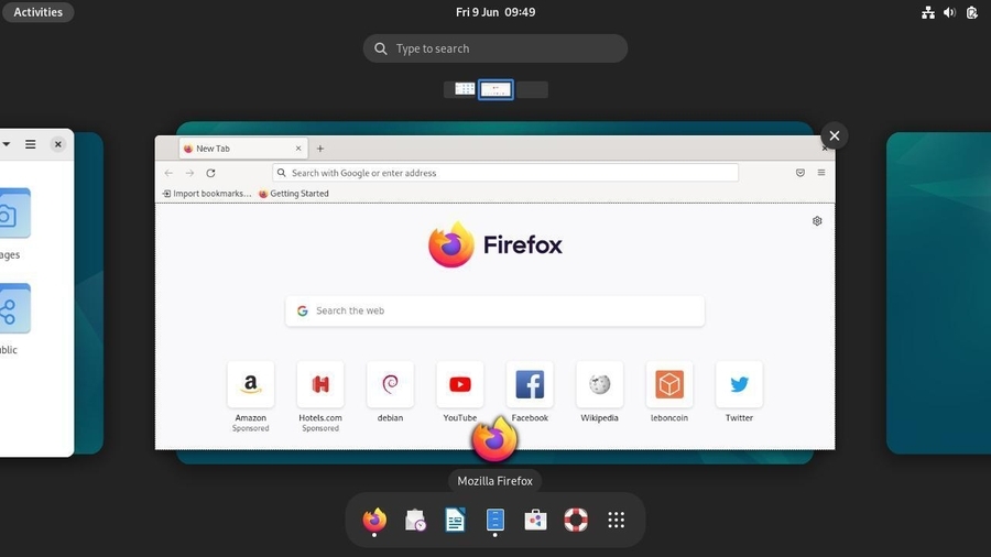 Gnome virtual desktops