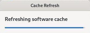 Software: cache refreshing