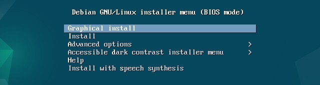 Installtion : le menu de lancement BIOS