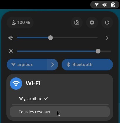 Connexion au réseau sans-fil