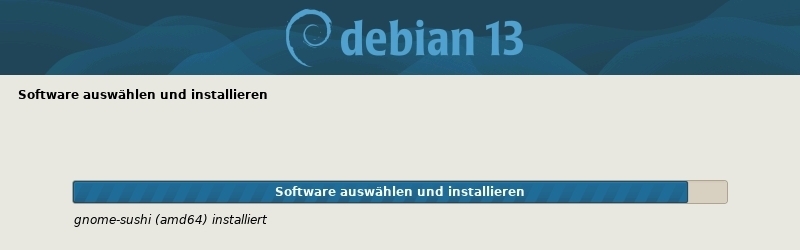Installation: Pakete installieren
