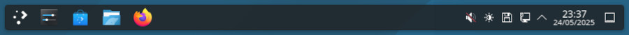 KDE panel