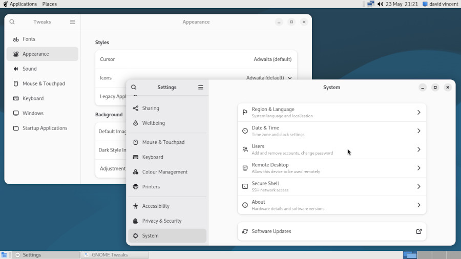 Gnome Flashback configuration on Debian