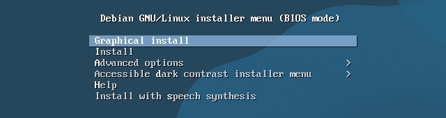 Installtion mode (BIOS)