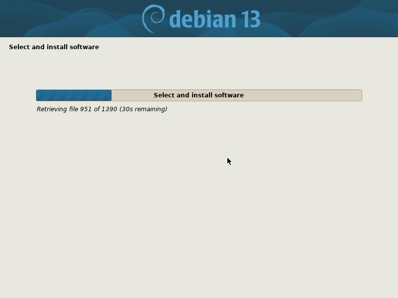Installation: downloading packages