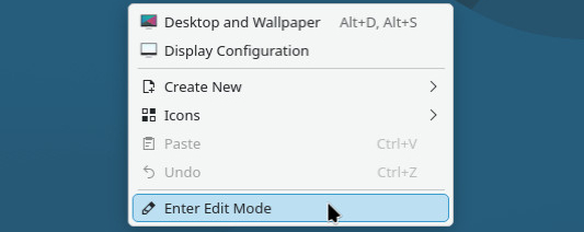 KDE widgets
