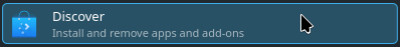 Discover launcher