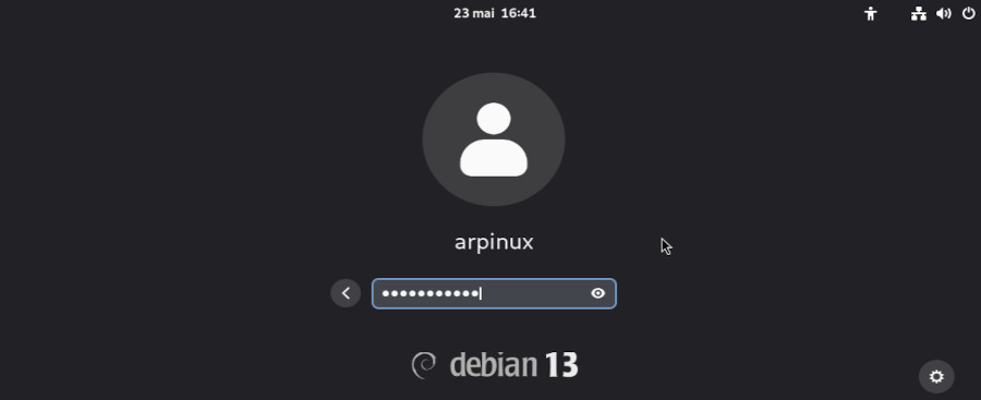Gnome : demande de mot de passe au lancement de la session