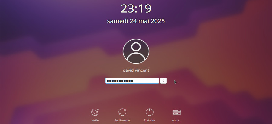 SDDM : écran de connexion KDE sur Debian